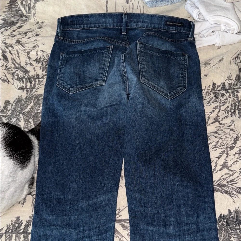 Citizens Of Humanity Dark Blue Ankle Jeans - Picture 6 of 6